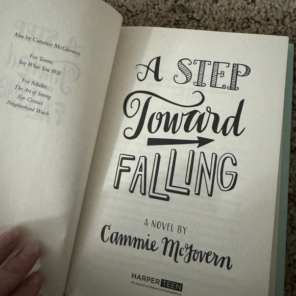 A Step Toward Falling Hardback book by Cammie McGovern - Picture 3 of 5